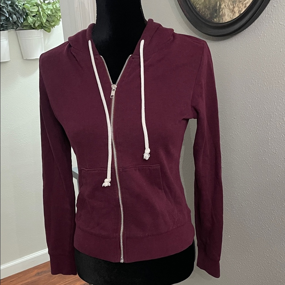 H&M Hooded Zip Up Sweater